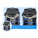 Ba lô BENRO Hiker ( 2 máy ảnh, 5 lens, 1 laptop, 1 đèn)