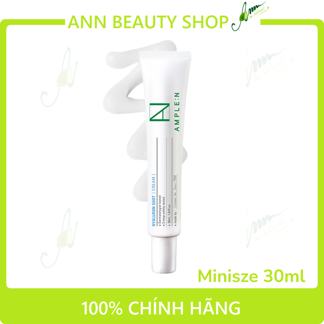 Kem Dưỡng Ẩm Coreana AMPLE:N Hyaluron Shot Cream
