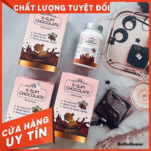 Giảm Cân Cấp Tốc Socola Slim (30 viên/ hộp Chính Hãng)