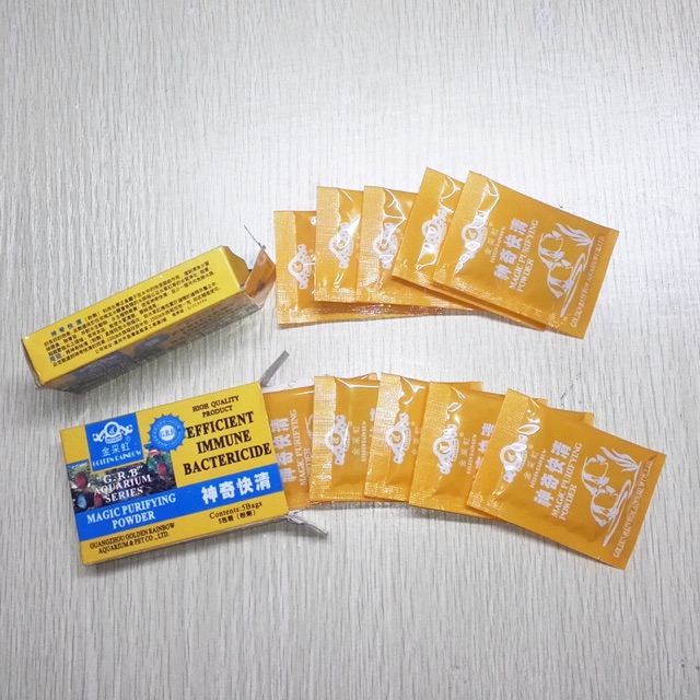 Hộp Bột Diệt Rêu Golden Rainbow (5 Gói)