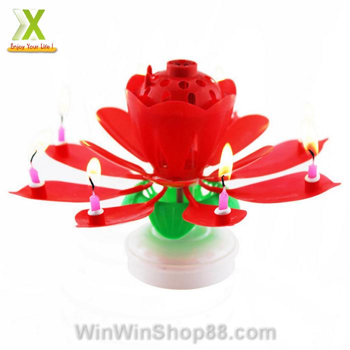 [HCM]Nến sinh nhật nở hoa và phát nhạc V.2