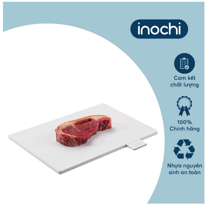(bộ 2 thớt) Thớt nhựa kháng khuẩn Yoko , hiệu Inochi.
