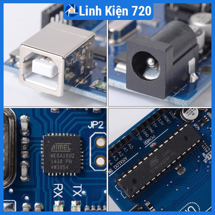 Kit Arduino Uno R3 Atmega 328P