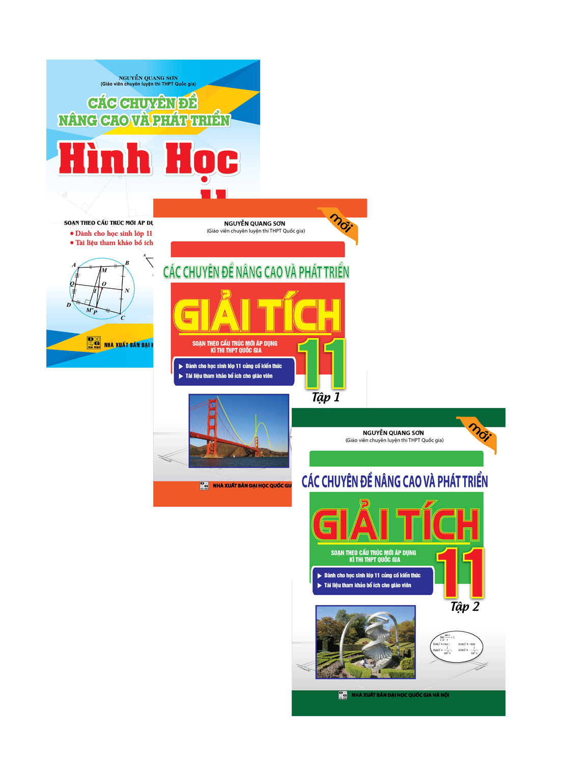 COMBO SÁCH CÁC CHUYÊN ĐỀ NÂNG CAO VÀ PHÁT TRIỂN TOÁN 11 (3 CUỐN)