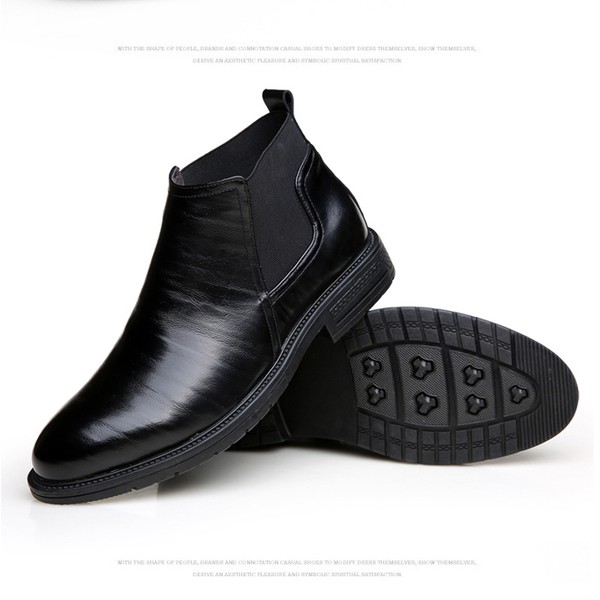 [HCM]Giày Boot Nam Da Thật Cao Cấp GN291