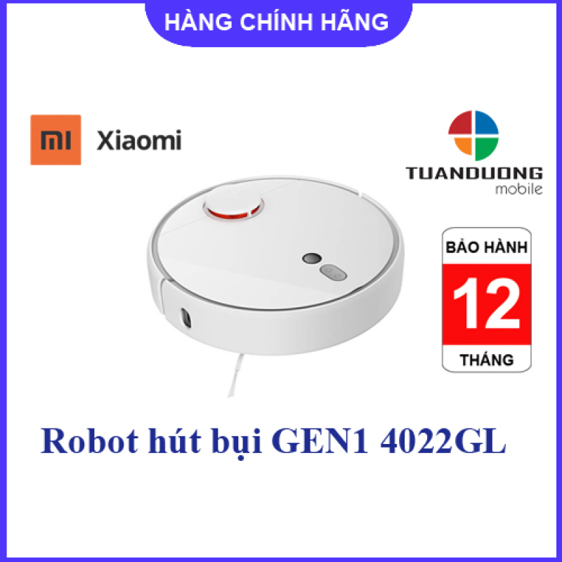 Robot Hút Bụi Dọn Nhà Xiaomi Mi Robot Vacuum Gen1 4022GL (Bảo Hành  Chính Hãng)