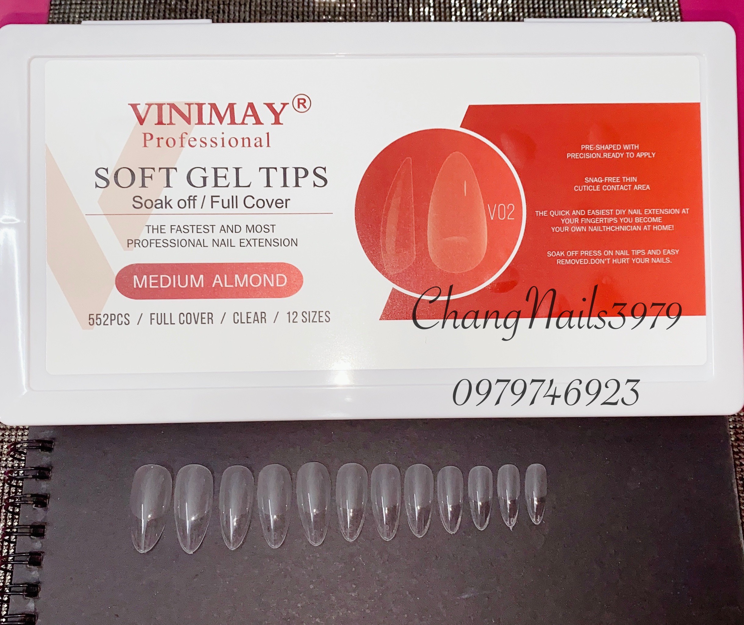 Móng úp Vinimay các Phom