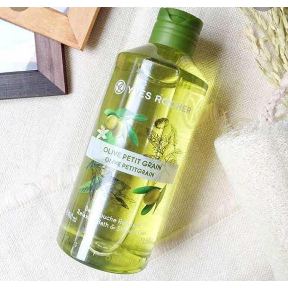 Sữa tắm Yves Rocher Olive Petit Grain 400ml - Pháp