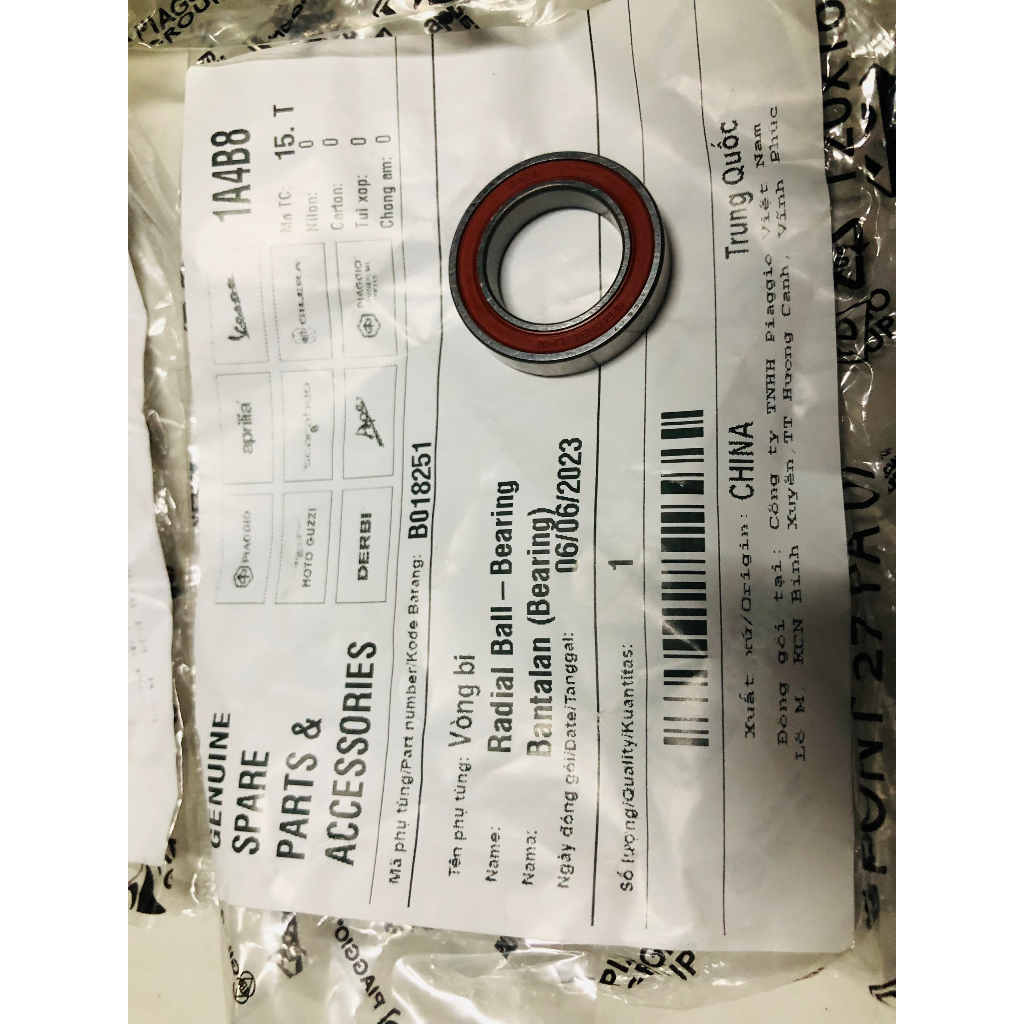 Bộ Bạc đạn nồi Puli 3V iGET Piaggio Vespa
