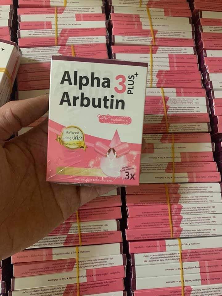 hộp 10 viên Kích Trắng ALPHA ARBUTIN