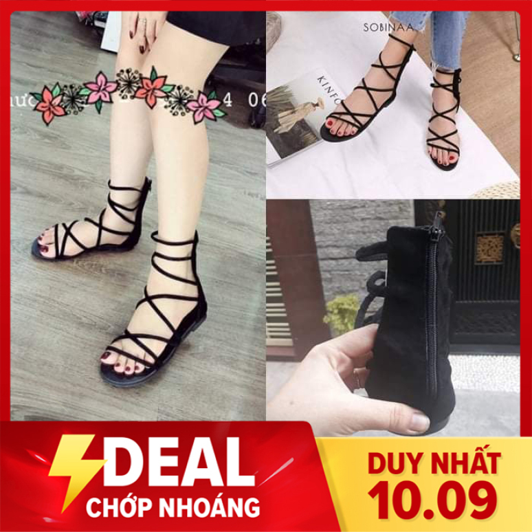 Sandal chiến binh cá tính hàng cao cấp khóa sau tiện lợi -CoCao giá rẻ