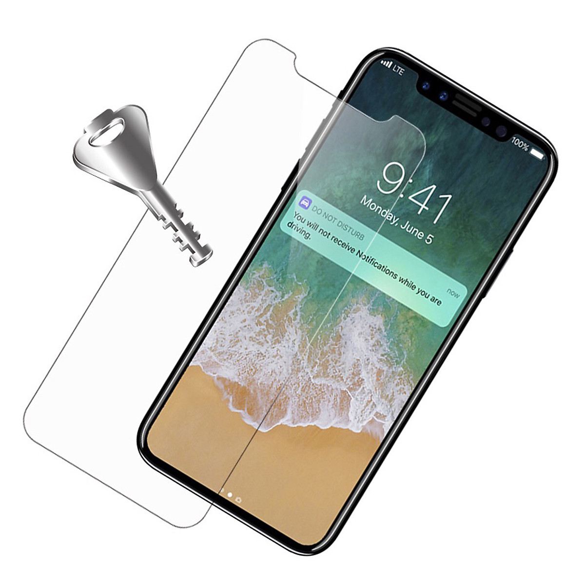 Kính Cường Lực Remax Cho iPhone  (Trong Suốt)