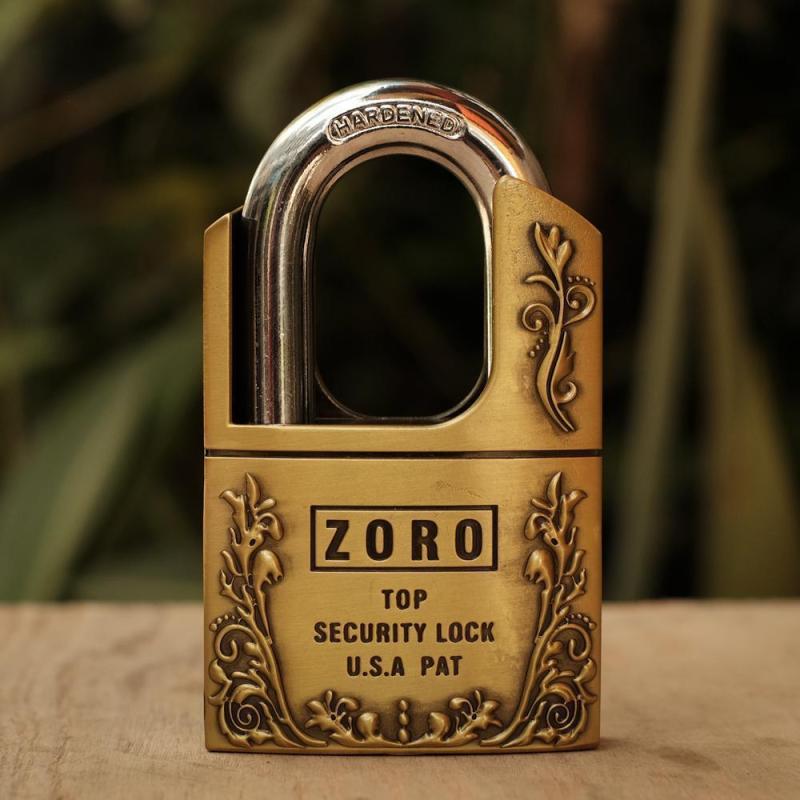 Ổ khóa cửa chống trộm chống cắt 60mm ZORO 4 chìa