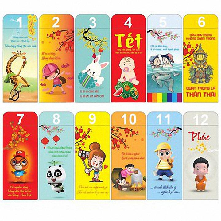 [HCM]Bao Lì Xì Tết Ngộ Nghĩnh (xấp 10 bao)
