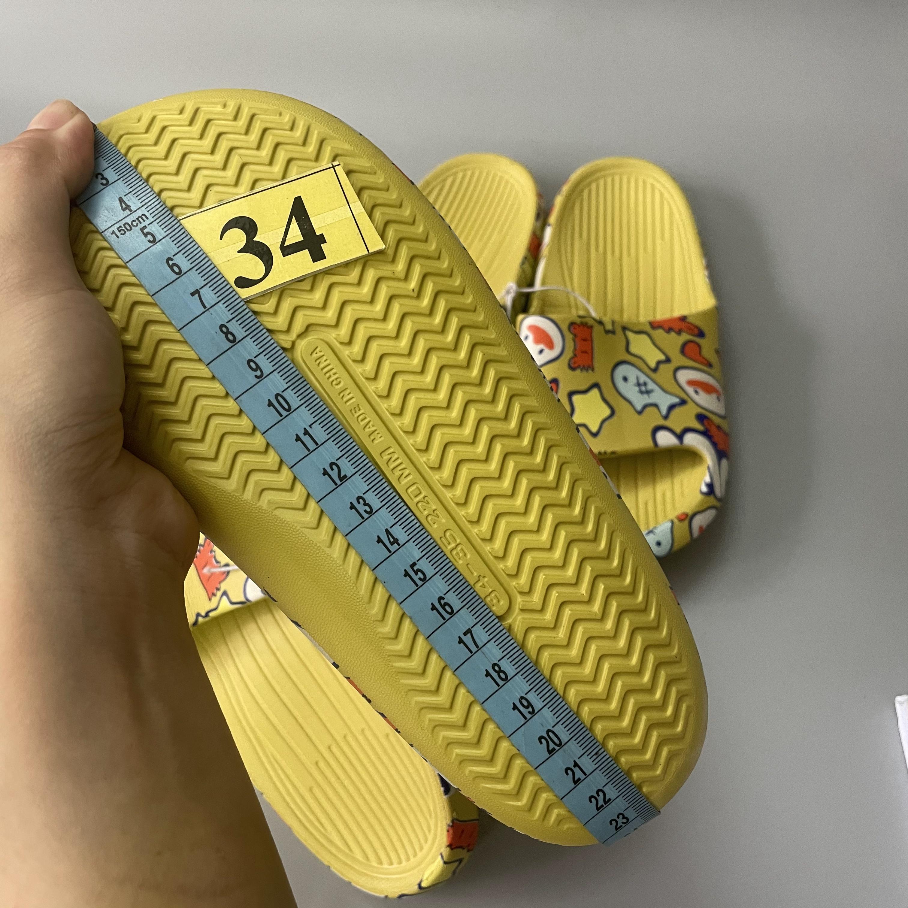 (Ảnh thật) Size 30 đến 35 Dép bánh mì trẻ em siêu nhẹ, siêu mềm