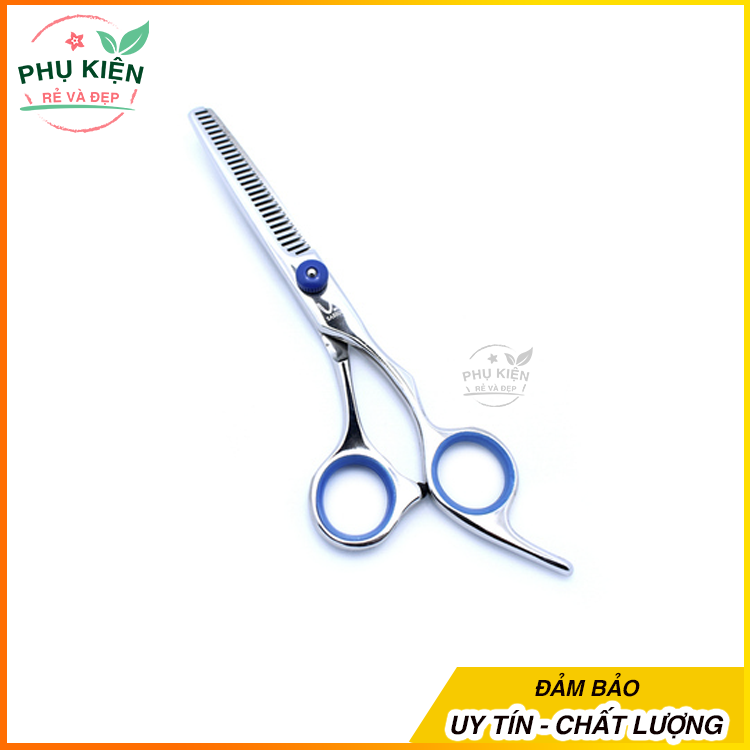 [HCM]Kéo tỉa tóc VS loại tốt (1 Kéo Tỉa -Trắng xanh)