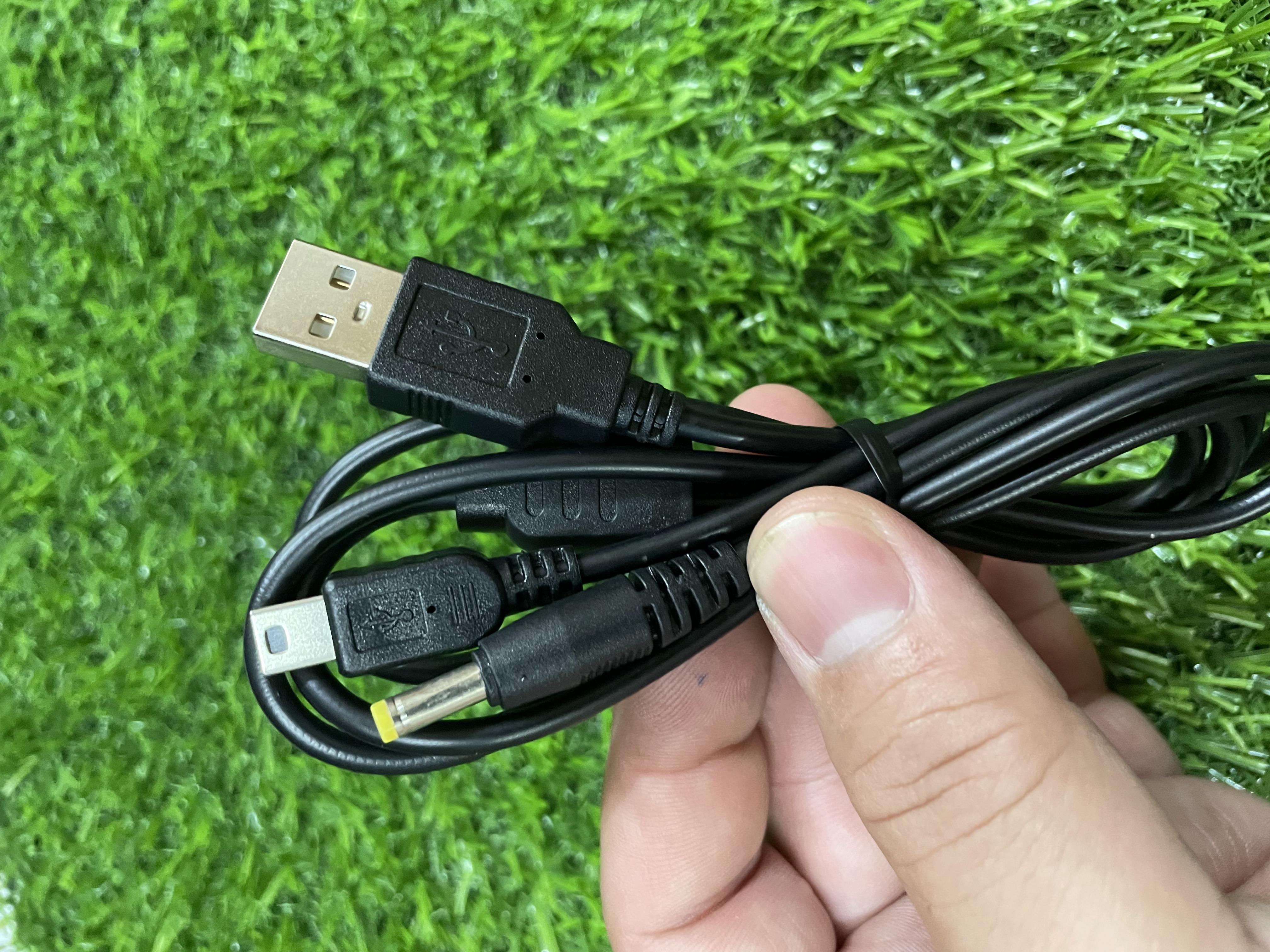 Cáp sạc 2 in 1 dành cho máy game PSP 1k/2K/3K
