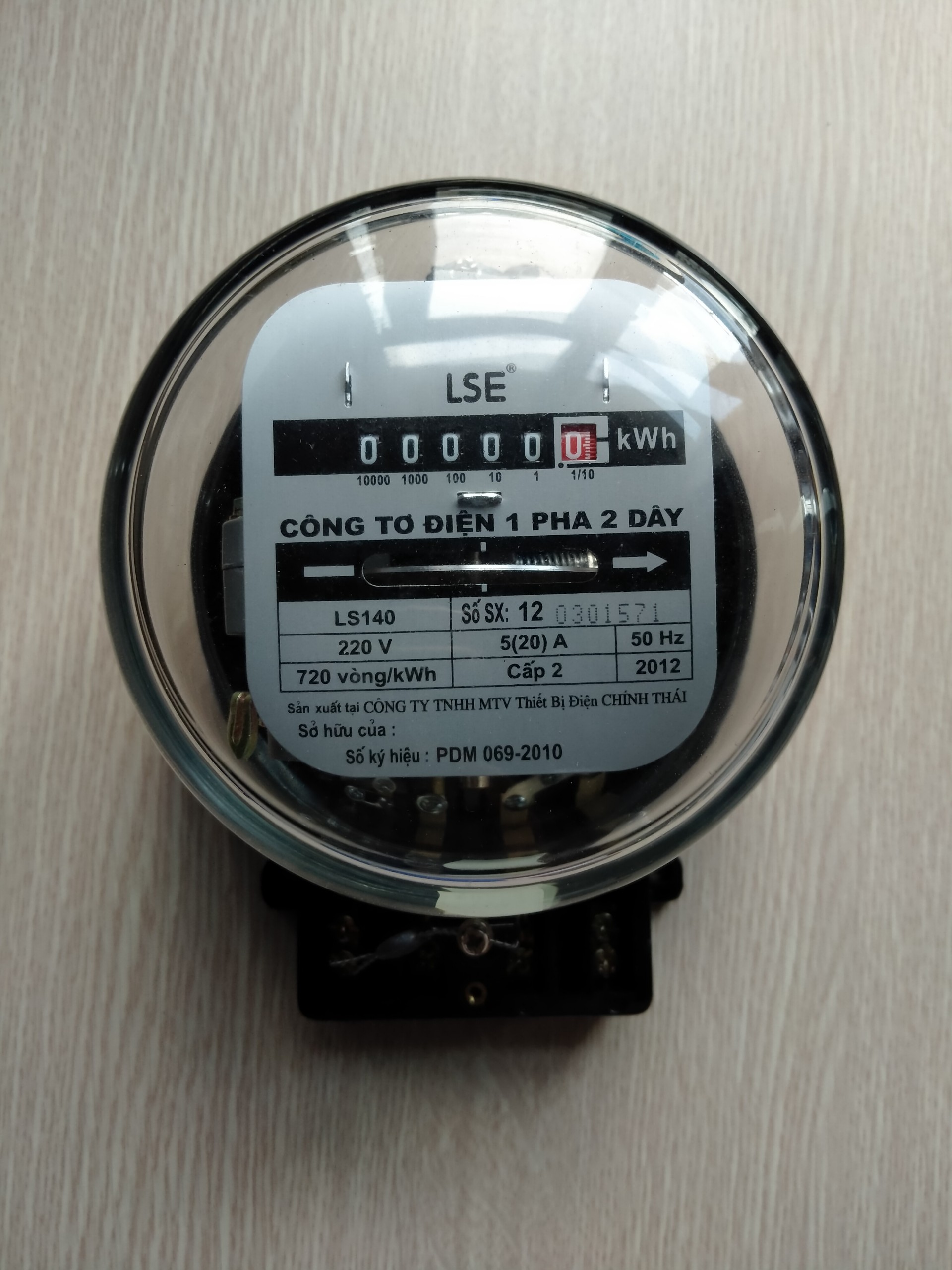 Công Tơ Điện 1 Pha LS140 10(40A) 5(20A) LSE