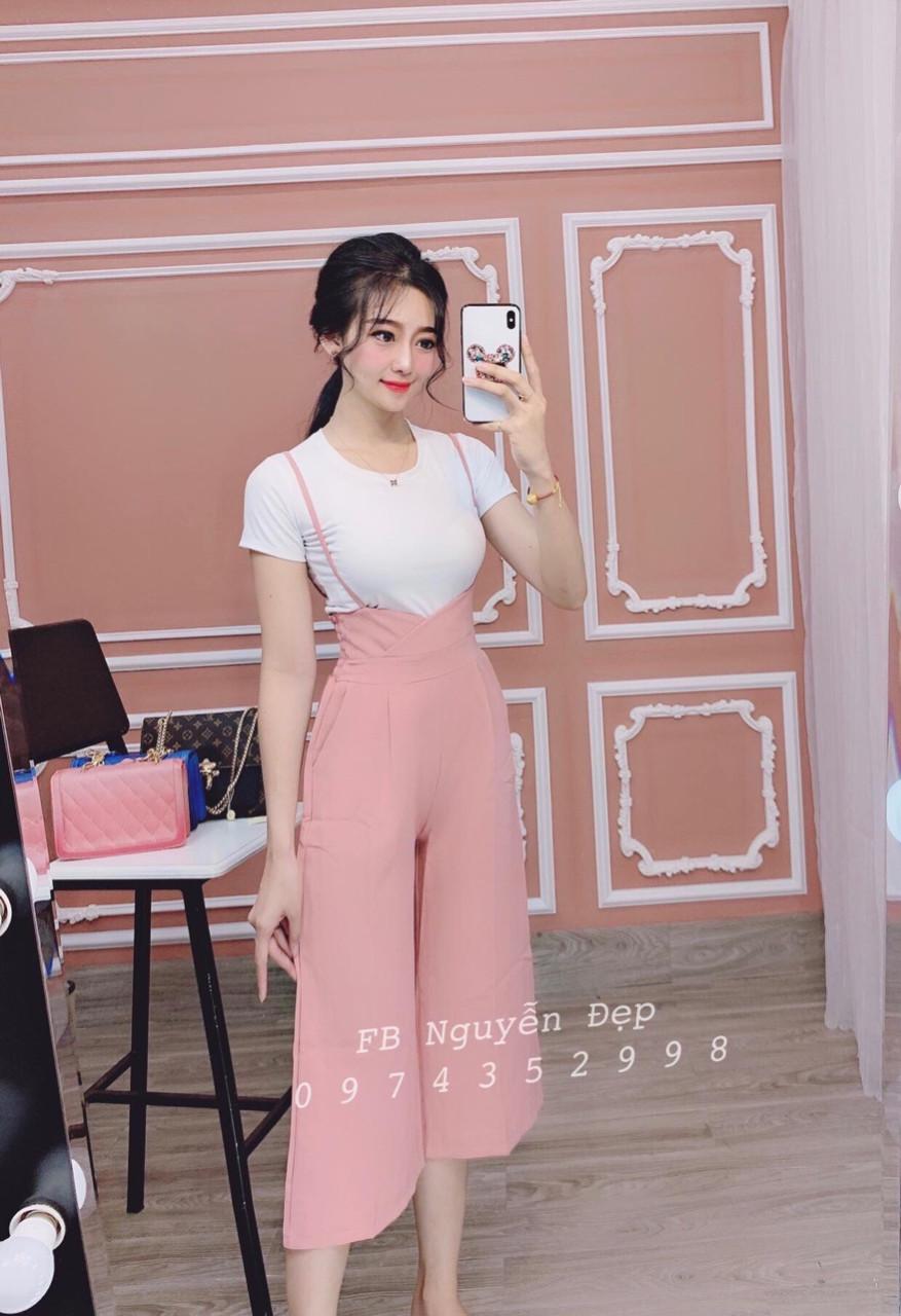 Sét yếm quần rộng cát hàn 45-55-QH