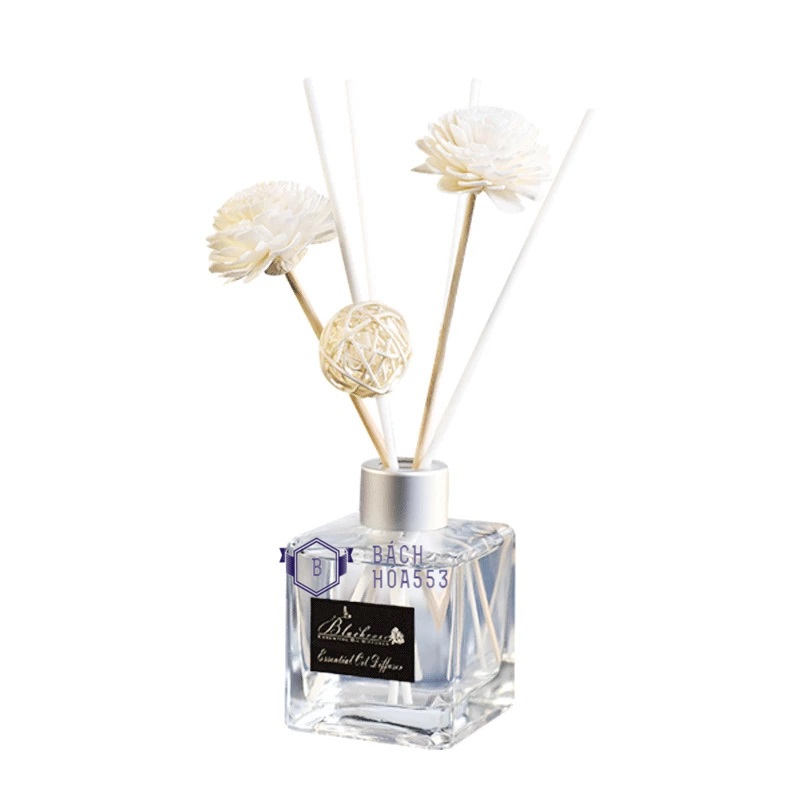 Chai tinh dầu thơm phòng que tự khuếch tán Longfine Therapy Diffuser Hando 50ml HD73