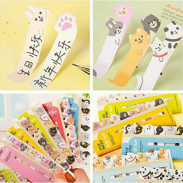 [HCM]Giấy phân trang nhiều hình (1 xấp /128 tờ)