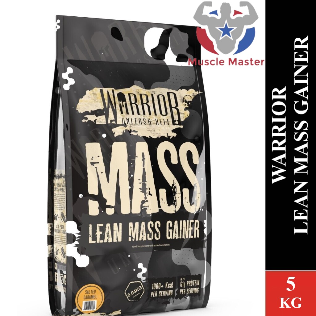 TẶNG BÌNH Mass Tăng Cân và Cơ Nạc Cao Cấp Warrior Lean Mass Gainer 5kg
