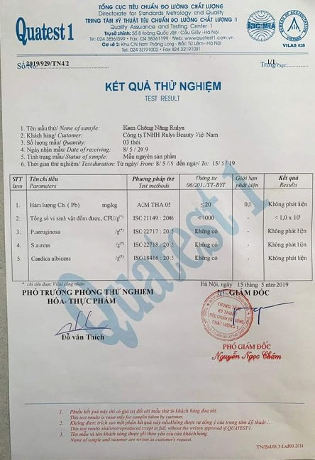 [HCM]Kem Chống Nắng RULYA SUN BLOCK LOTION.