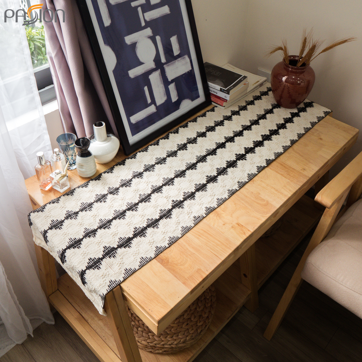 Khăn Trải Bàn Table Runner Trang Trí Bàn ăn Cao cấp