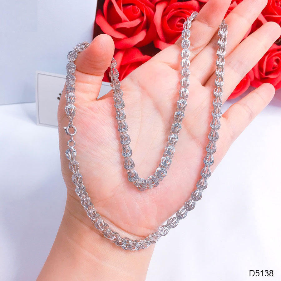 Dây chuyền bạc dây phụng nữ tính sang trọng bacdayphung3