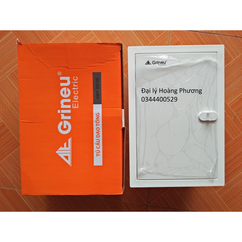 Tủ Điện Nhựa Âm Tường 20x30- Tủ Cầu Dao Tổng- Hộp Cầu Dao Tổng