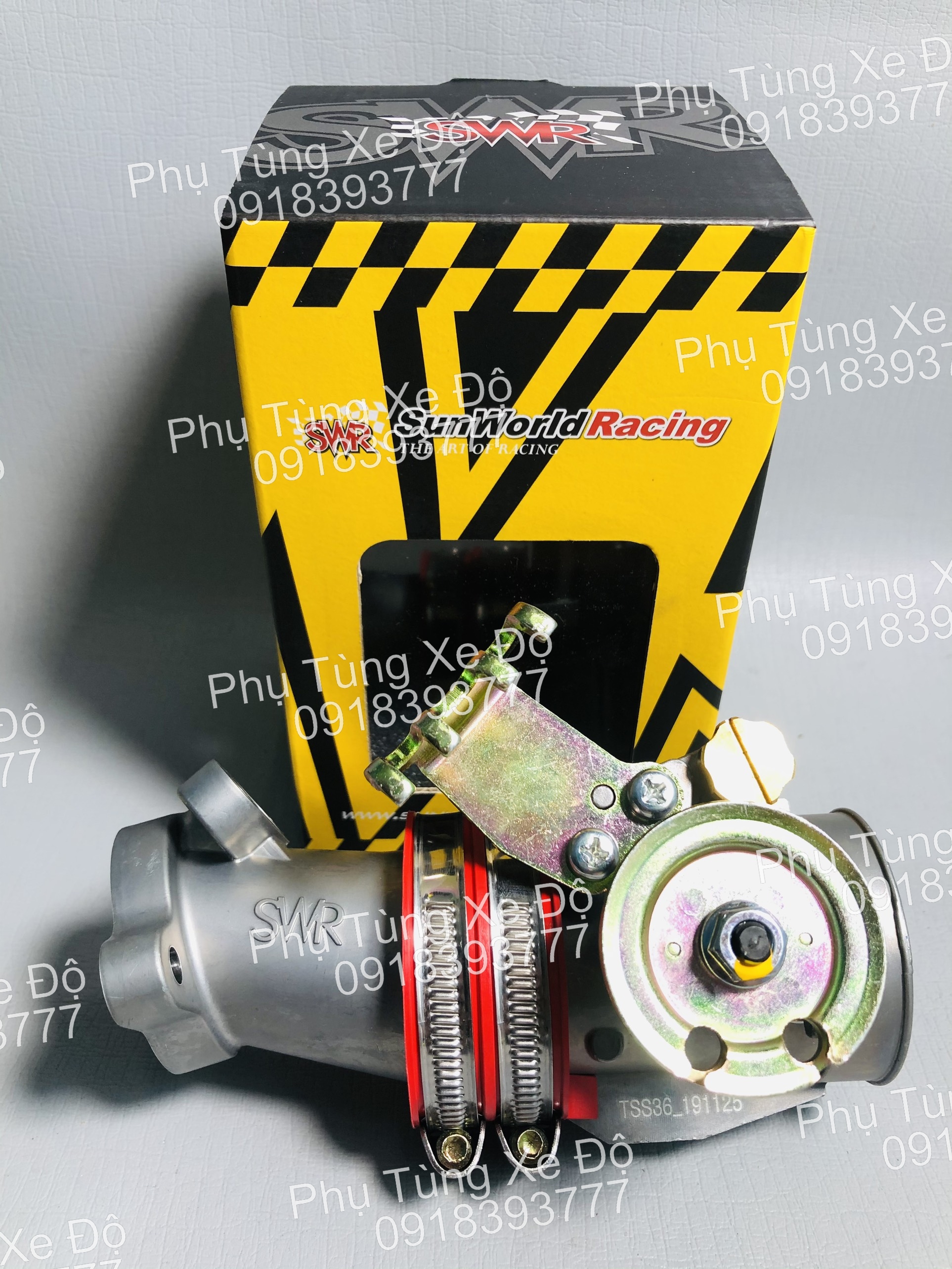 Họng xăng SWR Satria F150 ( Họng 36mm )