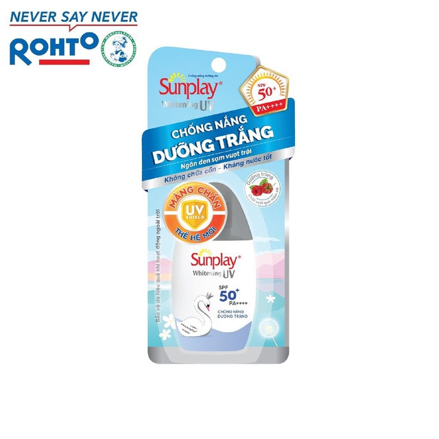 [HCM]Kem chống nắng dưỡng da trắng đẹp Sunplay Whitening UV SPF50+ PA++++ 30gr