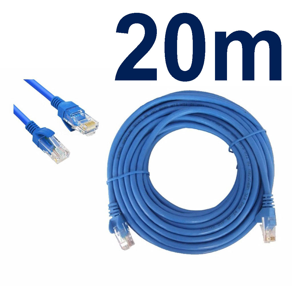 Cáp mạng internet / mạng Lan 40m đúc sẵn đầu loại Cat5E
