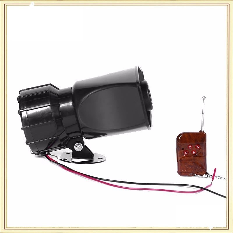 CÒI BÁO ĐỘNG 6 ÂM THANH 12V DÙNG REMOTE DC-1706