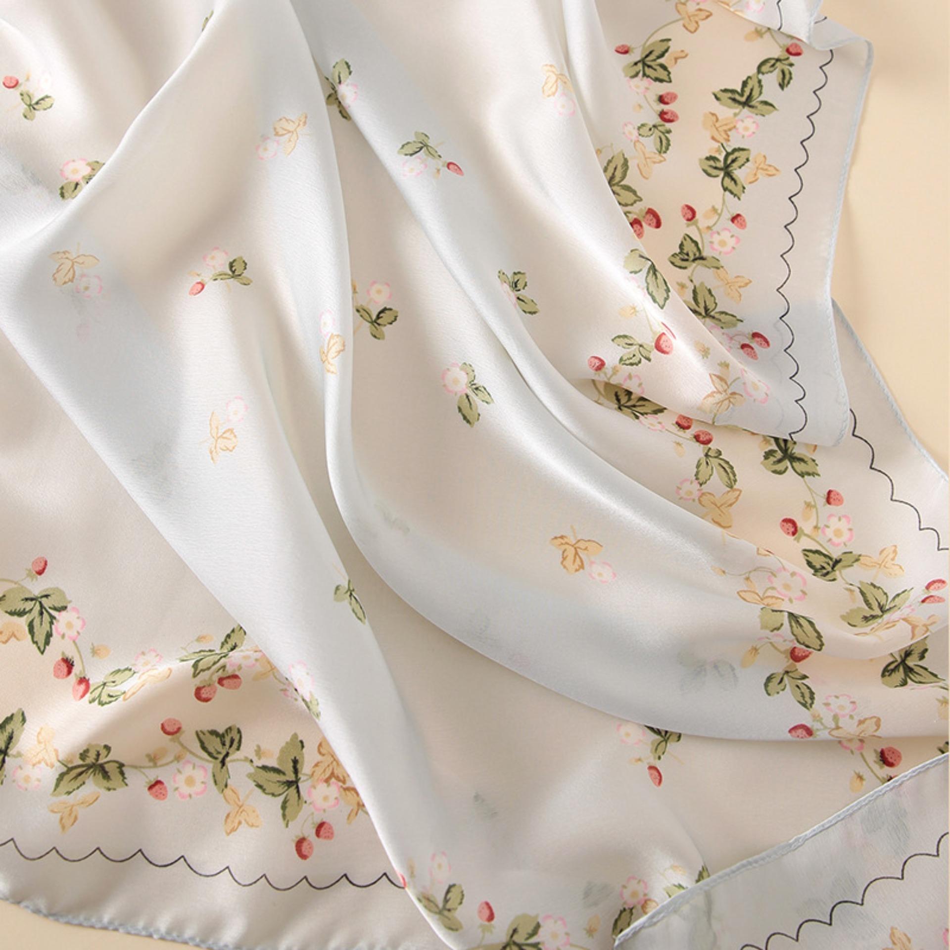 Khăn choàng lụa thời trang cao cấp DS105 - Size 90cm X 180cm