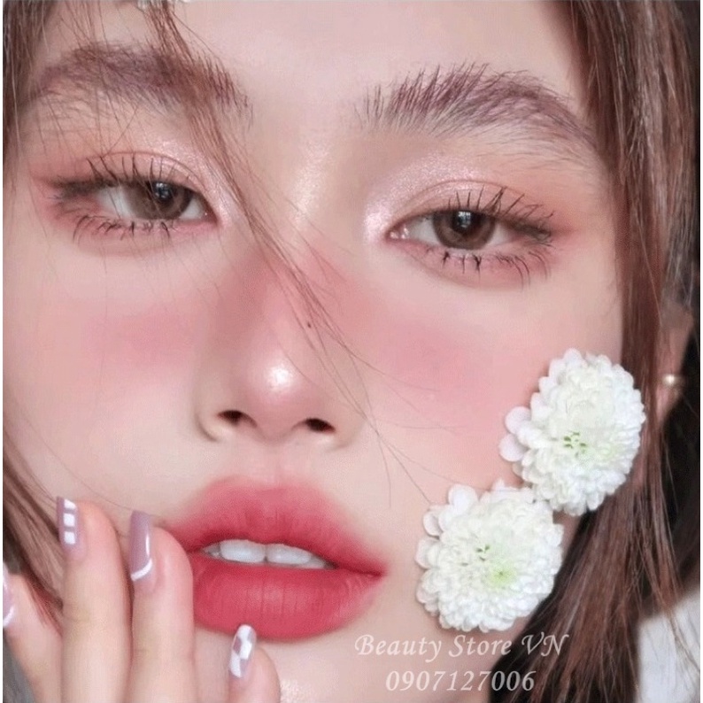 [FREESHIP💋] Bảng Phấn Má Hồng & Phấn Mắt Mini 6 Ô Blusher Eyeshadow Palette