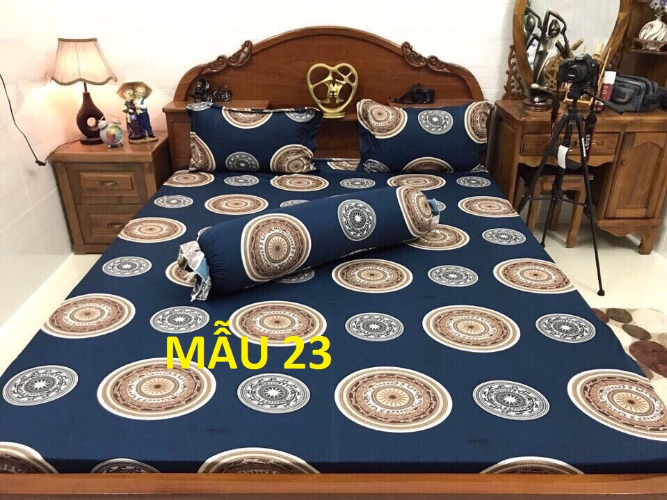 Bộ ga giường và vỏ gối poly m2/m6/m8
