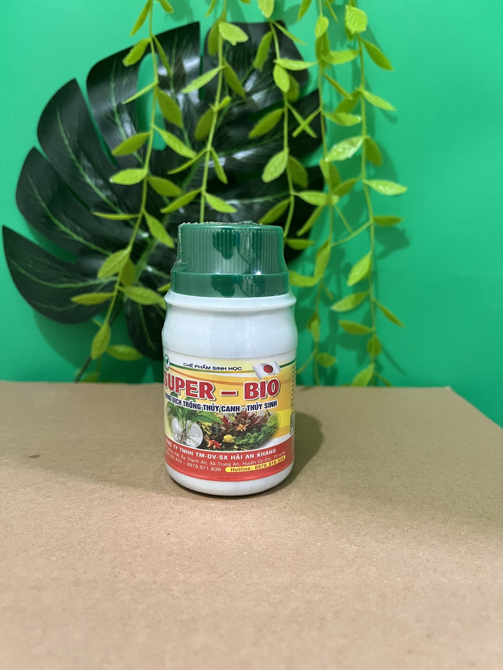 Dung dịch thủy canh, thủy sinh cây trồng nội thất Super Bio 100ml dành cho cây trồng thủy sinh