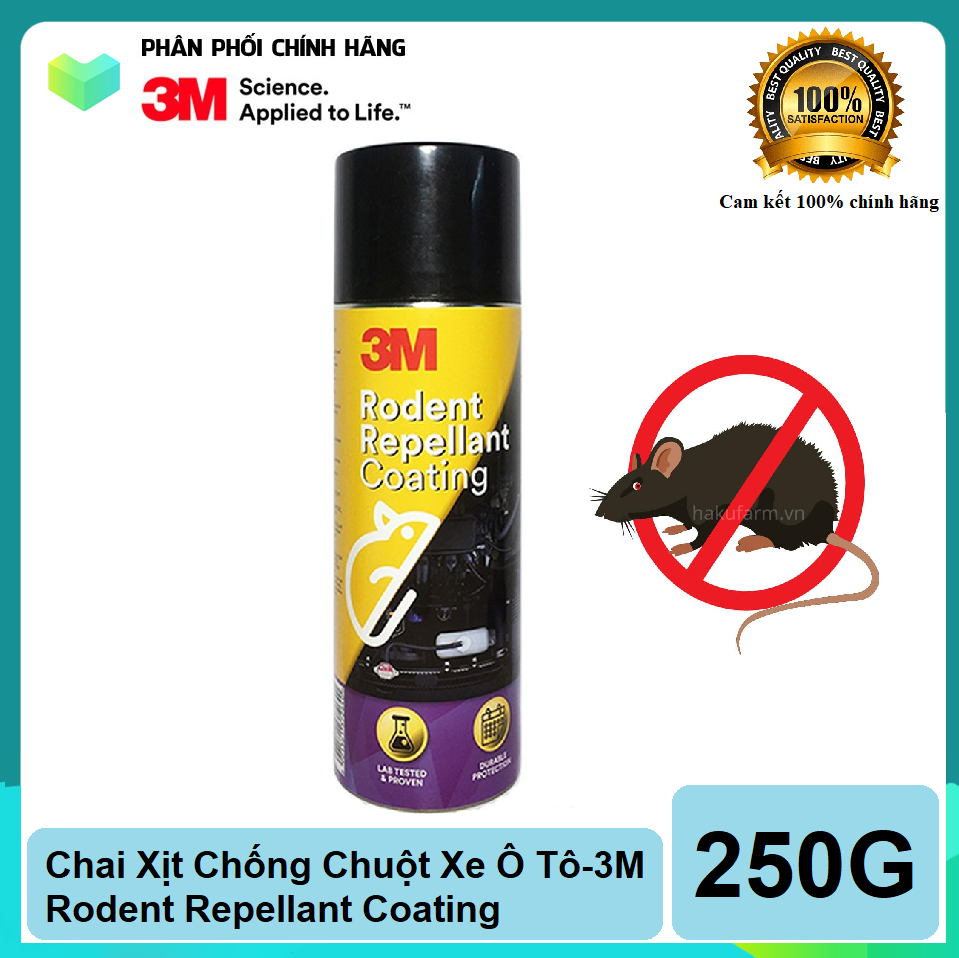 Chai Xịt Chống Chuột Xe Ô Tô-3M Rodent Repellant Coating