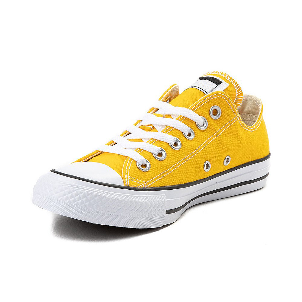 Giày Vải Sneaker CV Classic Cổ Thấp Vàng Nữ