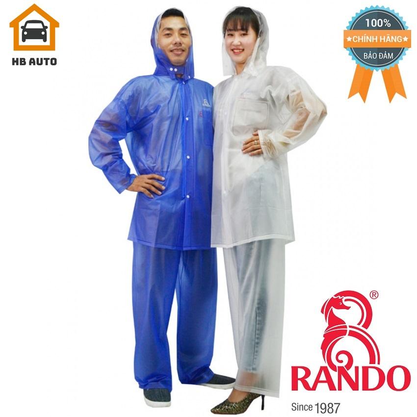 [FreeshipMAX] Áo mưa bộ trong màu Rando ASPC-01