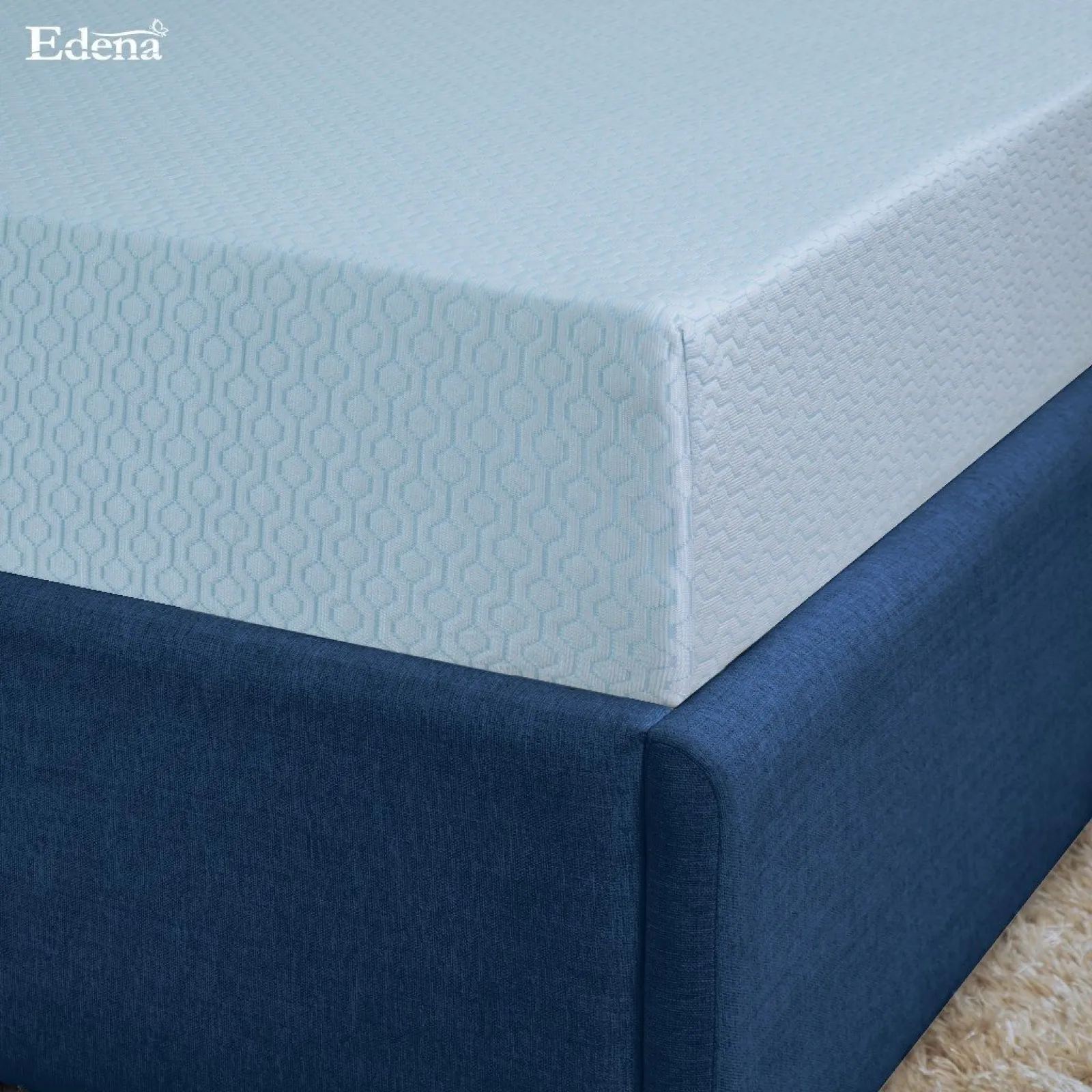 Nệm foam Edena Coolena-Bảo hành 5 năm-Êm ái - Mát Lạnh.
