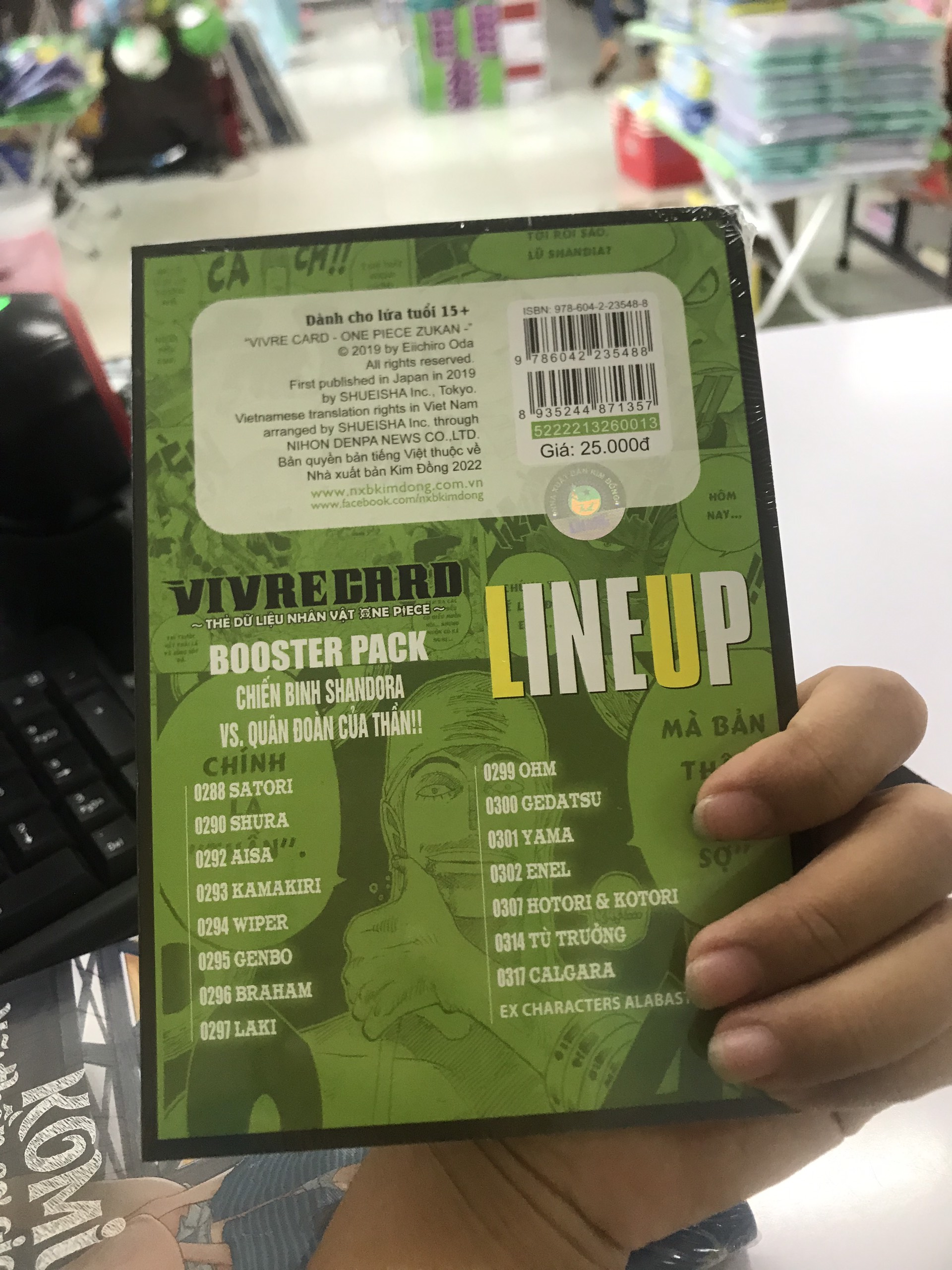 THẺ DỮ LIỆU NHÂN VẬT ONE PIECE
