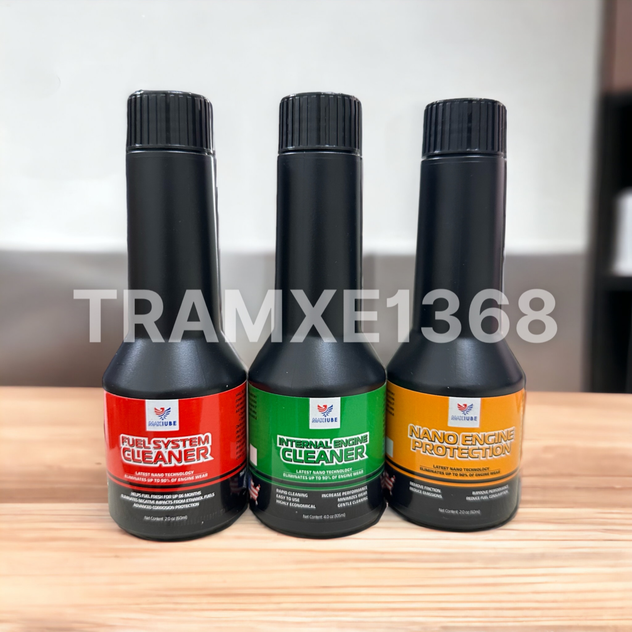 Phụ Gia MAXLUBE USA (súc động cơ, vệ sinh buồng đốt, nano nhớt)