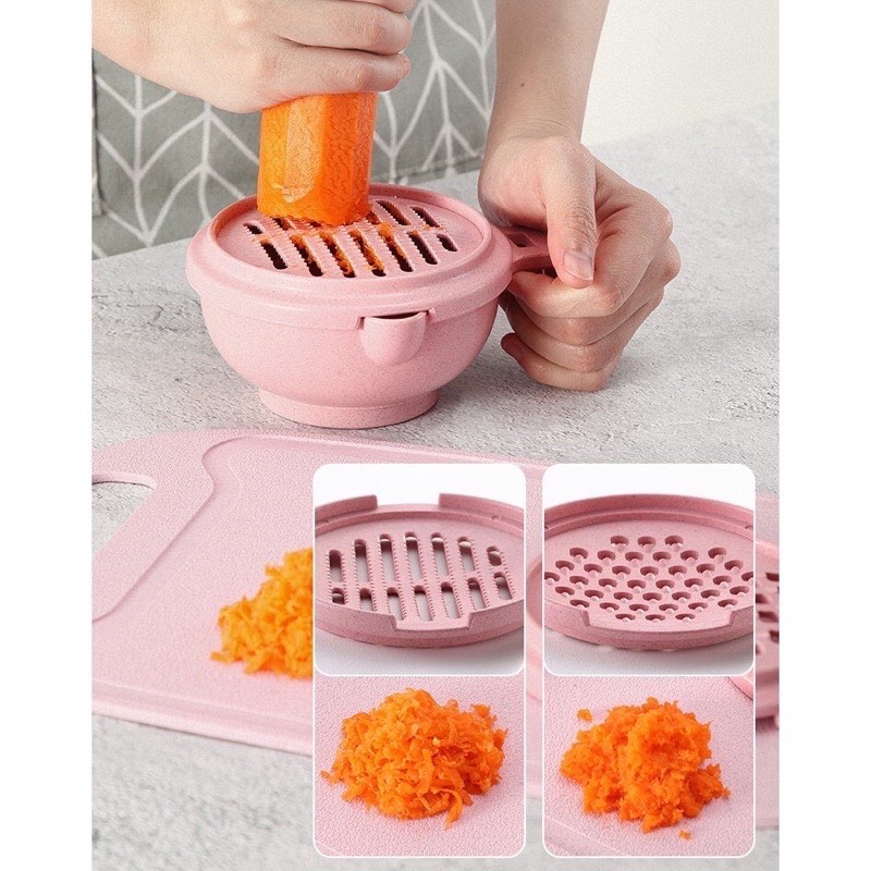 Bộ 9 dụng cụ chế biến đồ ăn dặm kiểu nhật cho bé