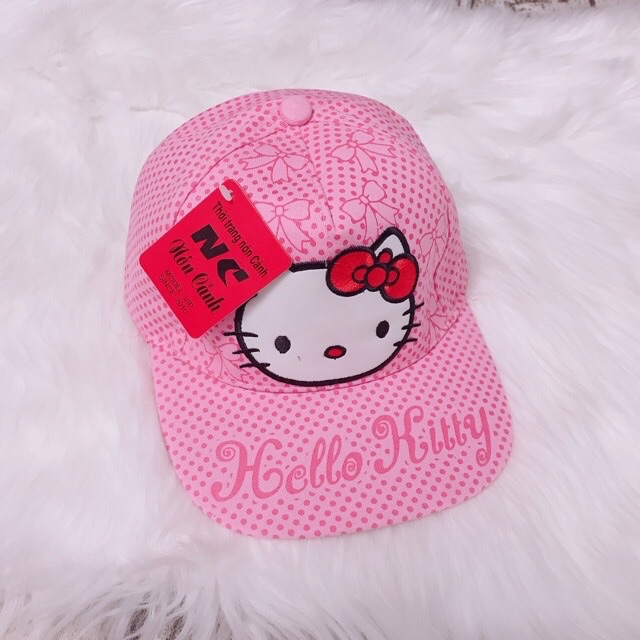 [HCM]Nón hello kitty màu Hồng cho bé gái