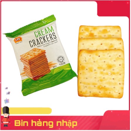 [HCM]BÁNH LÚA LẠT CREAM CRACKERS (HỘP 14 GÓI)