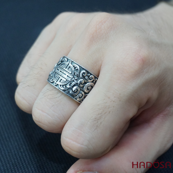 [HCM]Nhẫn bạc đẹp nam