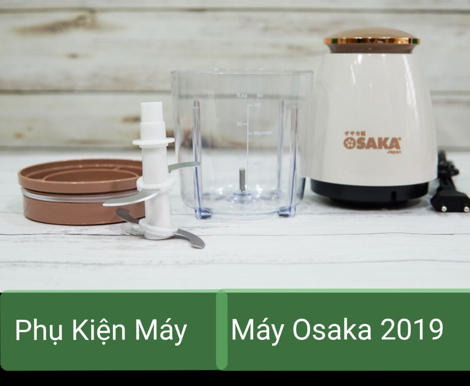 Lưỡi Dao Máy Xay Osaka Mới 2019 Kèm Nút Trắng