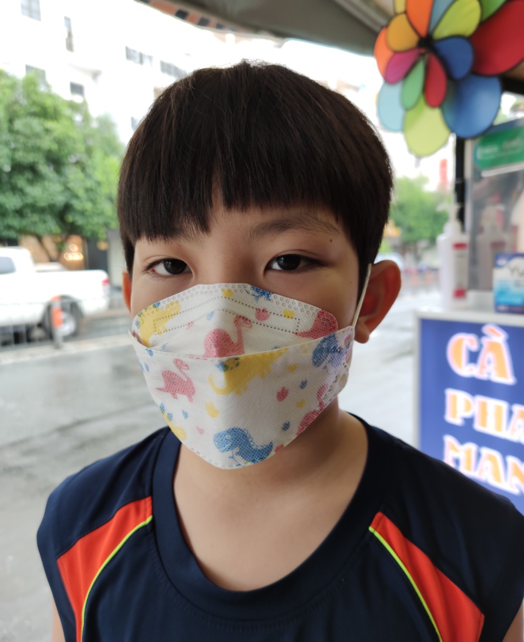 [HCM]  khẩu trang 4D Yoki (Yuki) trẻ em 6cái/bịch trắng
